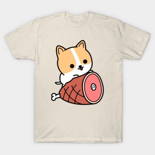 Corgi dreams of ham T-Shirt